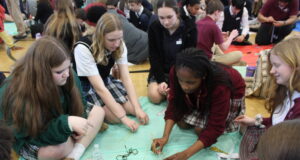 Eighth-grade students across Diocese of Wilmington learn team-building and true friendship come from Jesus: Photo gallery