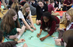 Eighth-grade students across Diocese of Wilmington learn team-building and true friendship come from Jesus: Photo gallery