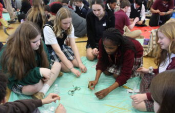 Eighth-grade students across Diocese of Wilmington learn team-building and true friendship come from Jesus: Photo gallery