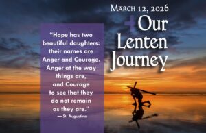 Our Lenten Journey, March 12, 2026