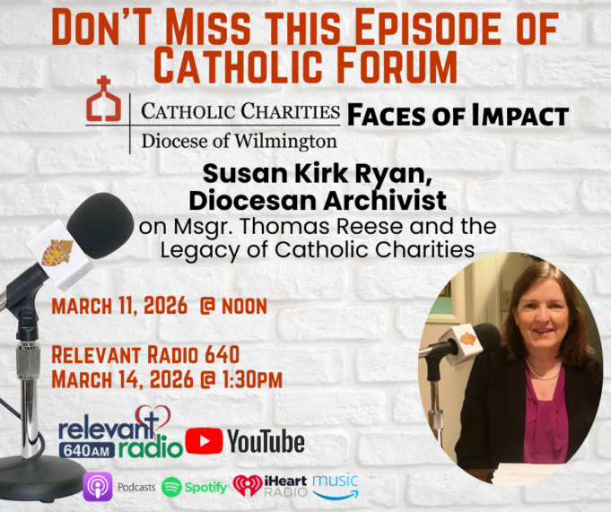Catholic Forum: Faces of Impact — Archivist Susan Kirk Ryan on Msgr. Thomas J. Reese and the legacy of Catholic Charities