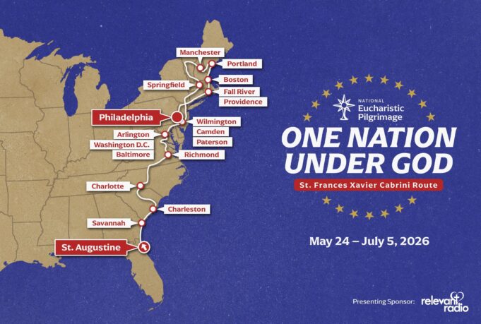 National Eucharistic Pilgrimage registration opens, revealing East Coast route including Diocese of Wilmington