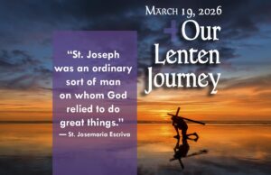 Our Lenten Journey, March 19, 2026