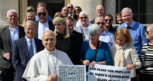 Class reunion, Vatican version: Childhood classmates from Chicago’s South Side reunite with Pope Leo XIV