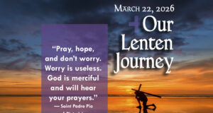 Our Lenten Journey, March 22, 2026