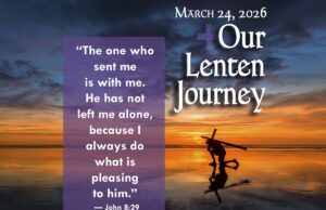 Our Lenten Journey, March 24, 2026