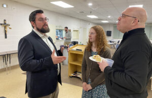 Artificial Intelligence expert Pat Zingo tells Catholic gathering in Ridgely, Maryland, we need antidote to AI isolation