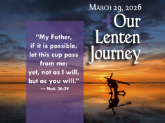 Our Lenten Journey, March 29, 2026