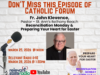 Catholic Forum: Fr. John Klevence discusses Reconciliation Monday & the Joy of the Father