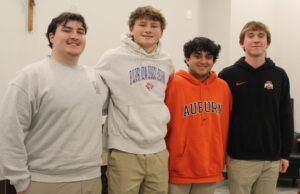 A half-dozen Saints Peter and Paul High School students join the faith