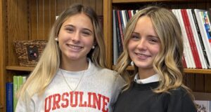 ‘I want to be part of the club:’ Two Ursuline Academy students to join the church this Easter