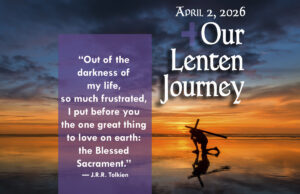 Our Lenten Journey, April 2, 2026