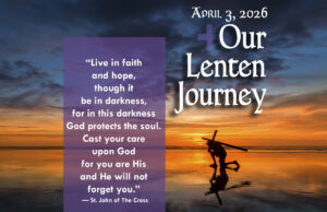 Our Lenten Journey, April 3, 2026