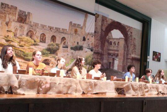 Good Shepherd Catholic School brings Easter season to life with Last Supper, Stations of the Cross: Photo gallery