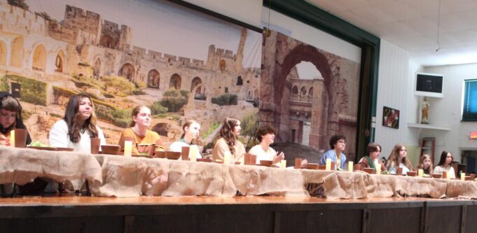 Good Shepherd Catholic School brings Easter season to life with Last Supper, Stations of the Cross: Photo gallery