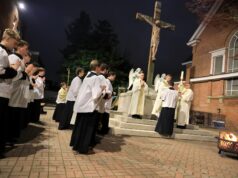 Triduum in Diocese of Wilmington includes Easter Vigil celebration with Bishop Koenig at Cathedral of St. Peter — Photo gallery