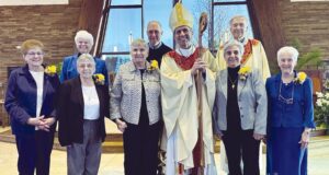 Religious celebrate years of service at Mass and gathering at Church of the Holy Child in Wilmington