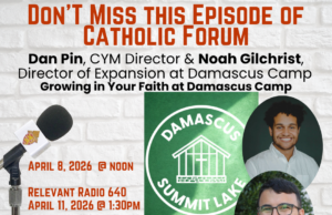Catholic Forum: Take your faith outside at Damascus Camp this summer
