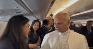 Pope Leo XIV recommends St. Augustine writings on prayer during flight to Algeria