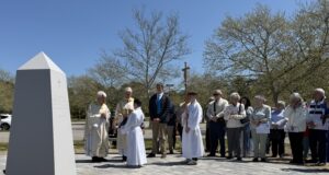 Aspiring Eagle Scout creates prayer garden, monument to unborn at St. John Neumann in Berlin, Maryland — Photo gallery