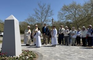 Aspiring Eagle Scout creates prayer garden, monument to unborn at St. John Neumann in Berlin, Maryland — Photo gallery