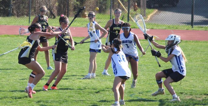 Padua Academy uses dominating stretch to take control in girls lacrosse at Charter School of Wilmington: Photo gallery