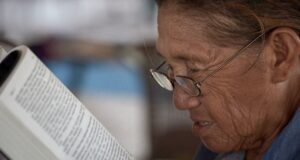 Rather than over-familiar lines running past, writing the Gospel by longhand opens new spiritual insights — Elizabeth Scalia