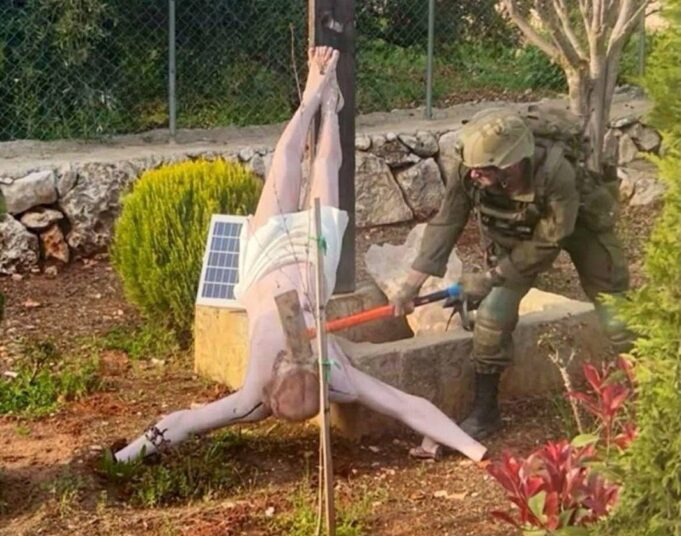 Catholic leaders condemn desecration of Jesus statue by Israeli soldier: ‘Grave affront to the Christian faith’