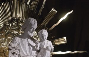 St. Joseph was a guardian who tended the sanctuary lamp of the babe born to Mary — Leonard J. DeLorenzo