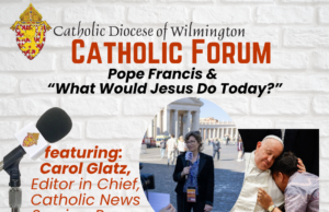 Catholic Forum: Carol Glatz of Catholic News Service on Pope Francis and ‘What Would Jesus Do Today?’