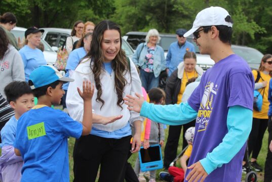 Aquinas Academy students spend ‘inspiring’ day with Special Olympics at Lums Pond State Park: Photo gallery