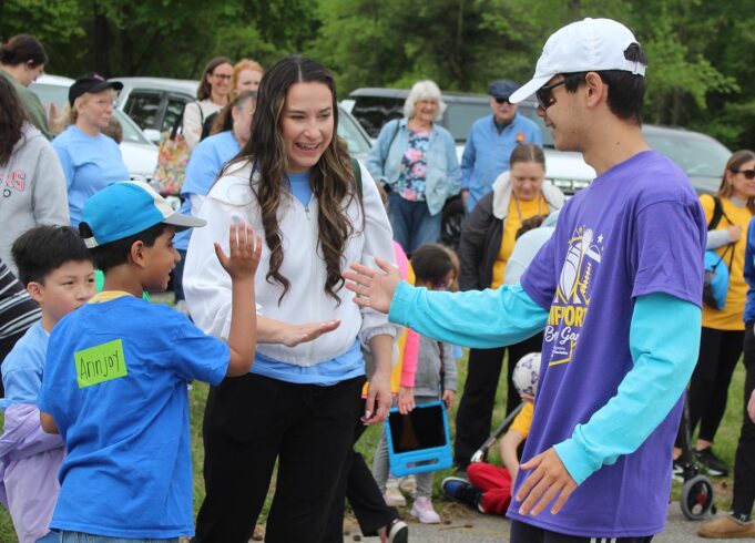 Aquinas Academy students spend ‘inspiring’ day with Special Olympics at Lums Pond State Park: Photo gallery