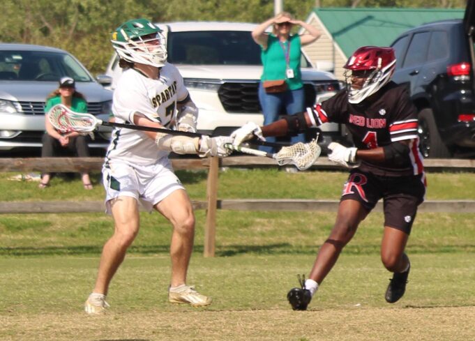 Nate Hughes gets the baker’s dozen in Saint Mark’s boys lacrosse victory: Photo gallery