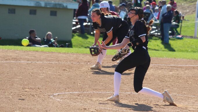 Caravel Academy takes softball matchup at Saint Mark’s High School: Photo gallery