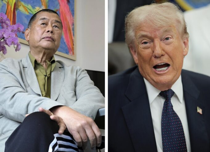 Trump says he plans to raise Jimmy Lai imprisonment during China visit
