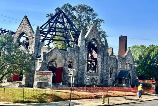 Sunday morning fire ravages Wilmington’s Mother African Union Church, with roots to Underground Railroad, Harriet Tubman
