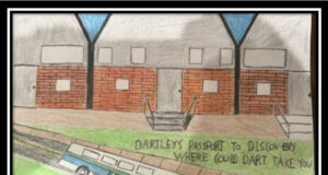 Pair of Holy Cross High School students gain awards in DART Annual Statewide Transit Poster Contest
