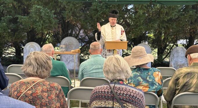 Irish souls from Old Cathedral Cemetery remembered at All Saints Cemetery blessing: Photo gallery