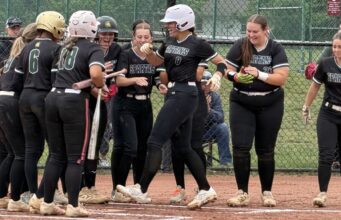 Saint Mark’s High School hits three home runs, edges Concord High School in DIAA softball: Photo gallery