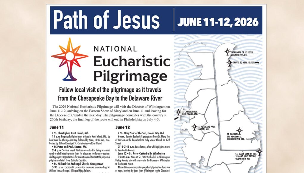 Whirlwind of National Eucharistic Pilgrimage activity planned for Maryland’s Eastern Shore, Delaware over 24-hour period in mid-June