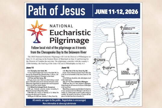 Whirlwind of National Eucharistic Pilgrimage activity planned for Maryland’s Eastern Shore, Delaware over 24-hour period in mid-June