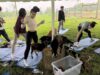 ‘Ferris Bueller’ and other kids greet St. Elizabeth School students at goat yoga in Wilmington: Photo gallery