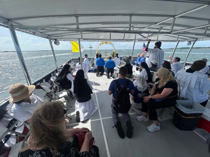 National Eucharistic Pilgrimage reaches Carolinas, recalls Catholic history along South Atlantic coast; Eastern Shore next week