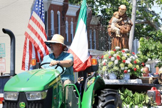 Saints and parishioners go marching in as annual St. Anthony of Padua Italian Festival opens in Wilmington