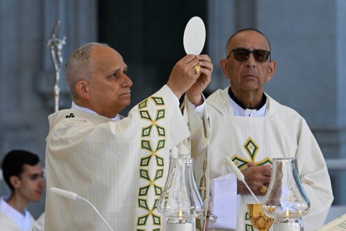 Pope Leo leads massive Corpus Christi procession through Madrid: ‘A love stronger than death’