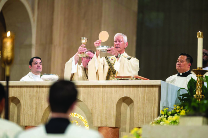 By instituting the Eucharist, Jesus ‘wanted for us to know, to see and to even feel that he is still among us’: Pilgrimage nearing CDOW