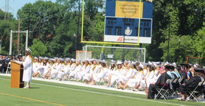 Padua Academy graduates 106 on May 28 at Abessinio Stadium