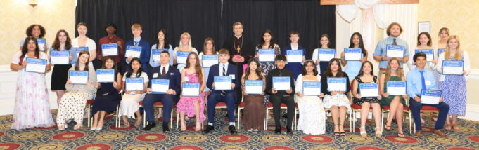 Catholic Youth, Young Adult and Family Ministry honors dozens at annual recognition dinner