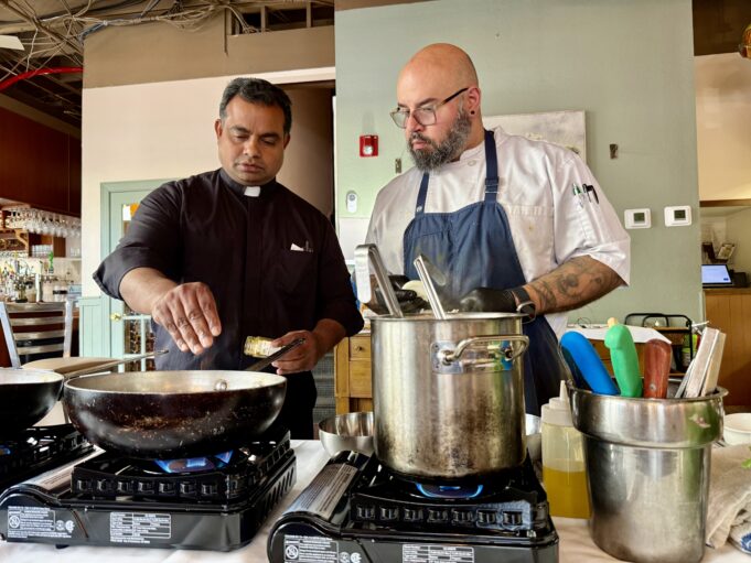 Father Dovari feeds body and soul sharing Indian family recipes with St. Ann’s parishioners in Bethany — Photo gallery