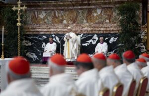 Pope Leo tells cardinals war is ‘never blessed by God’